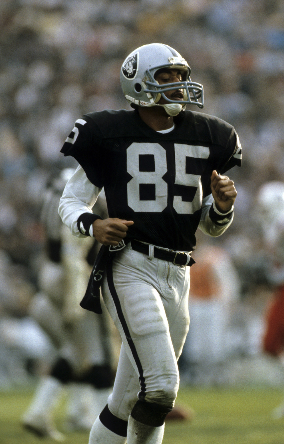 A miscommunicated instant replay call in October 1986 awarded Oakland Raiders receiver Dokie Williams a touchdown on a play that should have been ruled an incomplete pass.&#xA0;(AP Photo/NFL Photos)