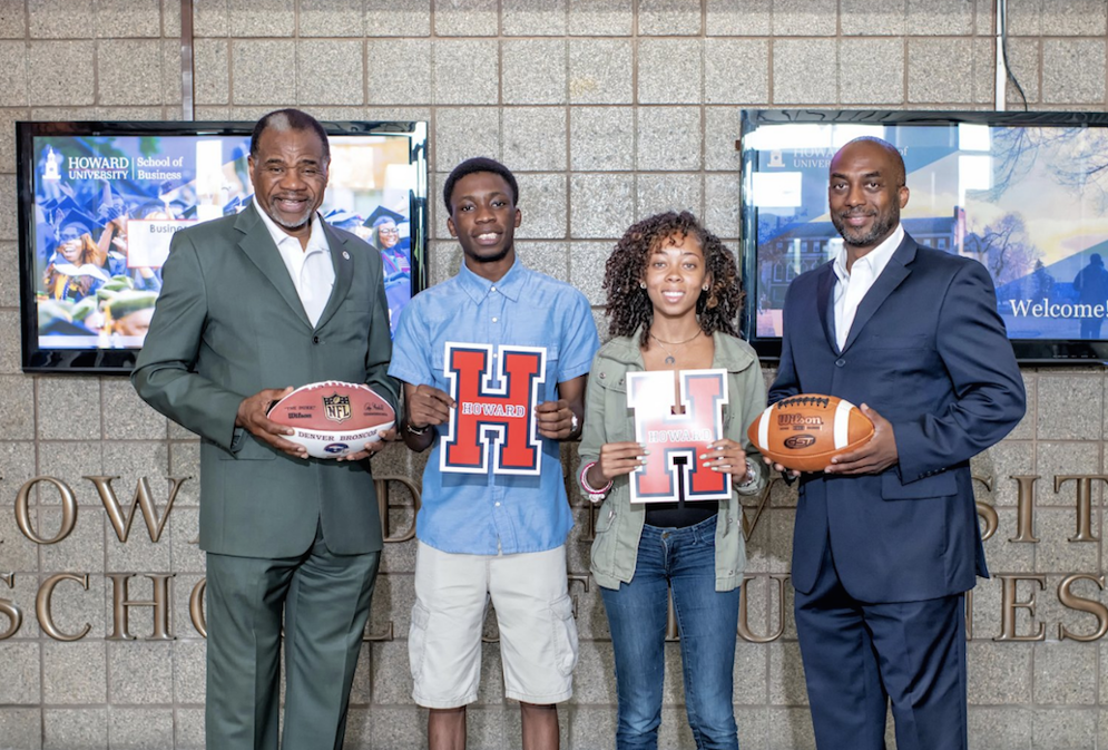 The NFL and Howard University partnered to launch the Campus Connection program.
