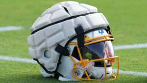 An NFL Guardian cap.
