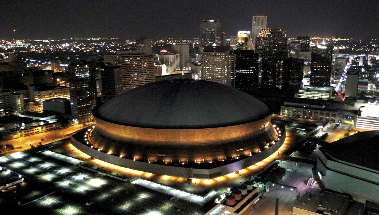 Team Histories Saints Mercedes Benz Superdome